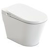 Anzzi ENVO Echo Elongated Smart Toilet Bidet in White with Remote TL-STFF950WH